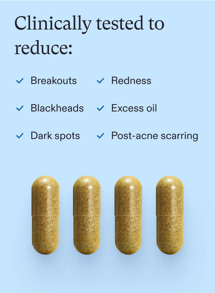 Nutrafol - Clear Skin Nutraceutical (90 Day Supply)