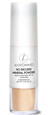 Khrom MD - No Excuses Mattifying Mineral Powder SPF 50